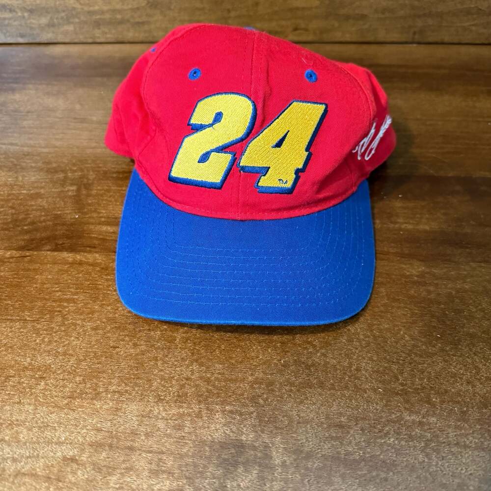Vintage Jeff Gordon #24 NASCAR Snapback Hat by Competitors View